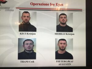 Fermata la banda di rapinatori seriali in villa