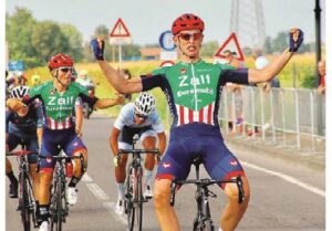 Circuito Guazzorese, Overall sul podio con Baldi