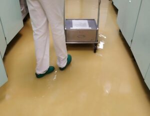 Tra maltempo e polemiche l’ospedale non ha tregua