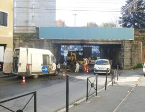 Lavori in via Verdi, domani sottopasso chiuso in parte