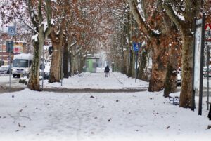 La neve fa tardare i vaccini di 24 ore