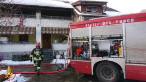 Basaluzzo: appartamento in fiamme, nessun ferito
