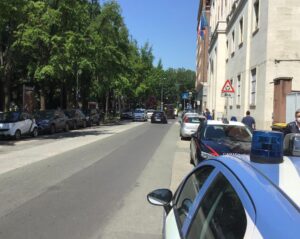 Tribunale presidiato questa mattina per il processo a una cinquantina di No Tav
