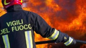 Incendio in una galleria del Terzo Valico