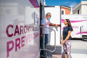 La carovana della prevenzione fa tappa all’Outlet