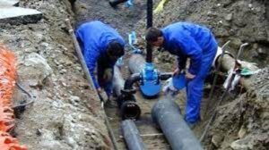 Riparazione terminata, fornitura idrica verso il ripristino