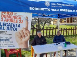 Lions Club, un weekend di solidarietà per la val Borbera