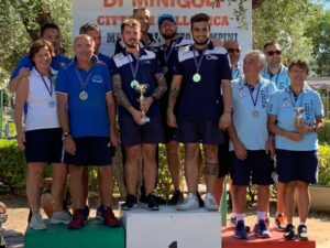 Minigolf, tre podi per i novesi agli internazionali di Follonica
