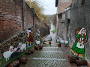 Pasturana inaugura il presepe diffuso di Patrizia Borromeo