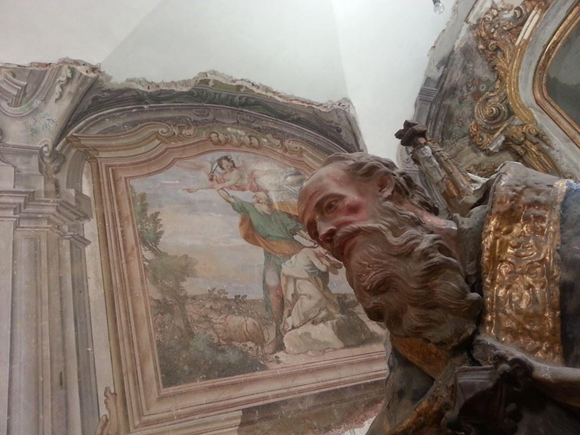 Trinità, al via i restauri degli affreschi nell’ala Capitolare
