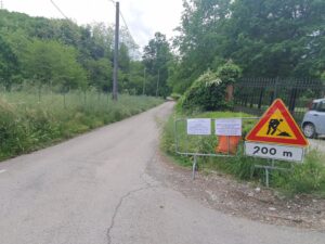 Novi, manutenzione alla scarpata: chiusa strada Rocca Sparviera