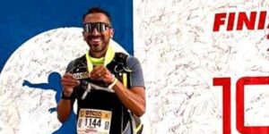 Massimiliano D’Este tra i finisher del Gran Trail di Courmayeur