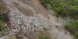 Carrega, dopo un anno aggiudicati i lavori per rimuovere la frana