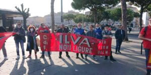 Sciopero ex Ilva, a Roma anche i lavoratori della fabbrica di Novi