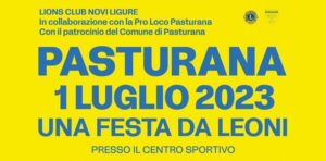Festa da leoni con piatti tipici e musica
