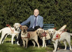 Cane guida per aiutare chi non può vedere