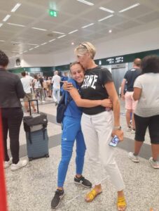 Cavo, il 5° posto e l’abbraccio alla coach Grassi
