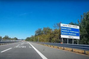 Autostrada A7, casello di Novi chiuso in ingresso per lavori