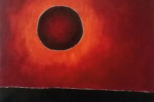 Tina Parotti in mostra allo Studio 55 con “Torna la luna”