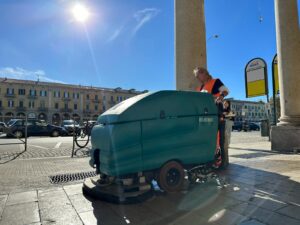 Amag Ambiente, nuovo servizio di pulizia in centro città