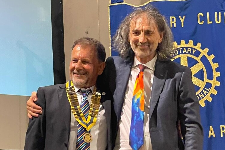 Rotary Novi, il maestro Andrea Oddone è il nuovo presidente