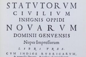 Gli “Statuti di Novi” alla Società Storica, con Daniele Calcagno