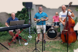 Blue Quartet, una serata di musica swing al castello di Pozzolo