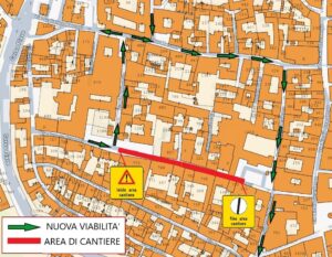 Novi, al via il ripristino del porfido in via Gramsci