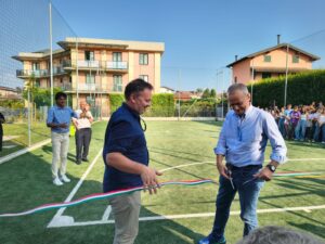 Inaugurato il nuovo cortile del CNOS-FAP: un luogo dove imparare, incontrarsi, ispirarsi