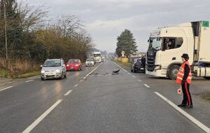 Serravalle, incidente sulla ex Statale 35: individuato il pirata della strada grazie alle telecamere