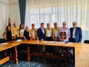 Cantalupo Ligure: il Melvin Jones Fellow per Enrico Quaglia
